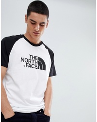 The North Face Raglan Easy T Shirt In White