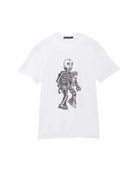 French Connection Robot Skeleton Graphic Tee