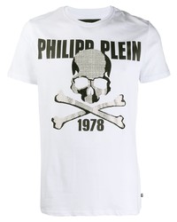 Philipp Plein Round Neck Skull T Shirt
