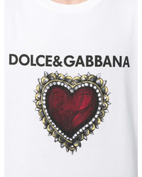 Dolce & Gabbana Sacred Heart Print T Shirt