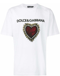 Dolce & Gabbana Sacred Heart Print T Shirt