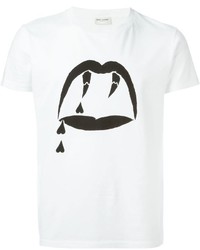 Saint Laurent Fang Print T Shirt