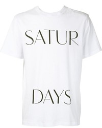 Saturdays Surf NYC Print T Shirt