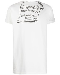 Maison Margiela Scroll Print T Shirt