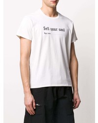 R13 Sell Your Soul Crew Neck T Shirt