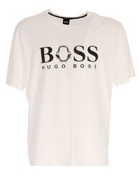 BOSS HUGO BOSS Shark Jaw Print Cotton T Shirt