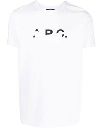 A.P.C. Shibuya Logo Print T Shirt