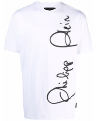 Philipp Plein Signature Logo T Shirt