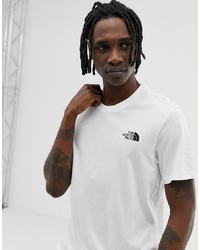 The North Face Simple Dome T Shirt In White
