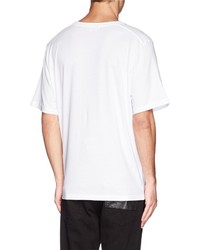 Alexander McQueen Single Feather Print T Shirt