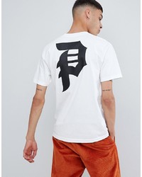 Primitive Skateboarding T Shirt With Back Logo In White