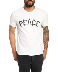 John Varvatos Star USA Skeleton Peace Graphic T Shirt