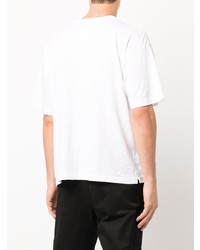 YMC Skins Print Round Neck T Shirt