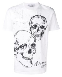 Alexander McQueen Skulls T Shirt