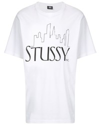 Stussy Skyline Print T Shirt