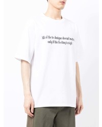 BAPE BLACK *A BATHING APE® Slogan Crew Neck T Shirt