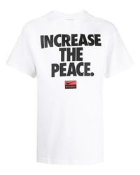 Nike Slogan Print Cotton T Shirt