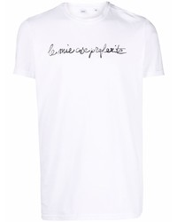 Aspesi Slogan Print Cotton T Shirt
