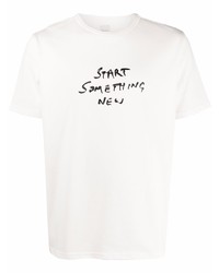 Paul Smith Slogan Print Short Sleeved T Shirt