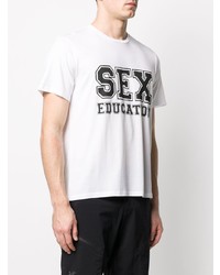 Neil Barrett Slogan Print T Shirt