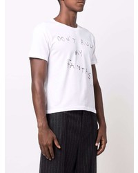 Ludovic De Saint Sernin Slogan Print T Shirt