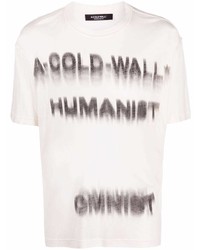 A-Cold-Wall* Slogan Print T Shirt