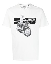 Barbour Sm Chase Graphic Print T Shirt
