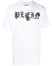Philipp Plein Snake Logo Print T Shirt