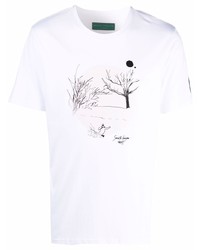 Societe Anonyme Socit Anonyme Illustration Print Organic Cotton T Shirt