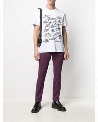 Moschino Space Print T Shirt