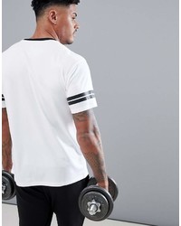New Look Sport American Soccer T Shirt In White