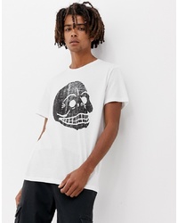Cheap Monday Standard T Shirt With Copy Skull