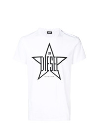 Diesel Star Print T Shirt