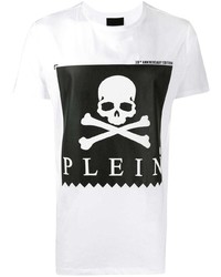 Philipp Plein Statet Skull T Shirt