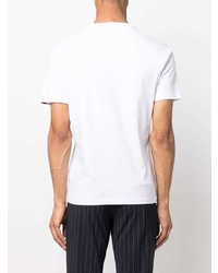 Hydrogen Striped Pocket Short Sleeve T Shirt