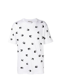 McQ Alexander McQueen Swallow Print T Shirt