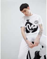 Money T Shirt In White With Logo