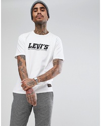 LEVIS SKATEBOARDING T Shirt With Chest Logo In White