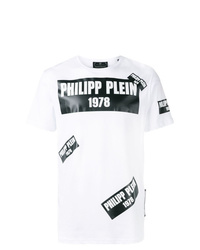 Philipp Plein Tape Logo Patch T Shirt