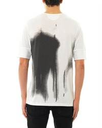 Helmut Lang Tar Print T Shirt