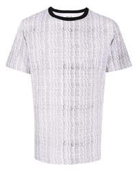 agnès b. Text Print Cotton T Shirt
