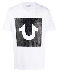 True Religion Textured Print T Shirt