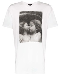 Ann Demeulemeester The Kiss Print T Shirt