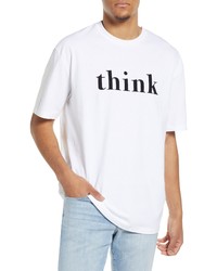 Topman Think Slogan T Shirt