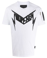 Philipp Plein Thunder Relaxed Fit Cotton T Shirt