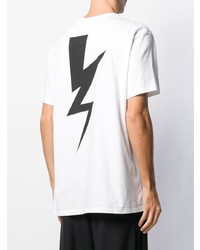 Neil Barrett Thunderbolt Print T Shirt