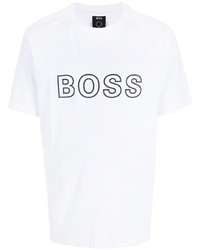 BOSS Tiburt 256 Logo Print T Shirt