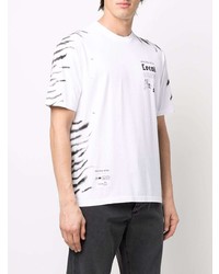 Mauna Kea Tiger Print Cotton T Shirt
