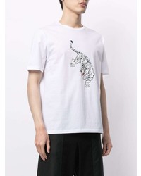 Shanghai Tang Tiger Print T Shirt