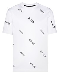 BOSS Tilburt Logo Print T Shirt